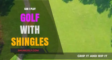 Playing Golf with Shingles: Risks, Precautions, and Recovery Tips