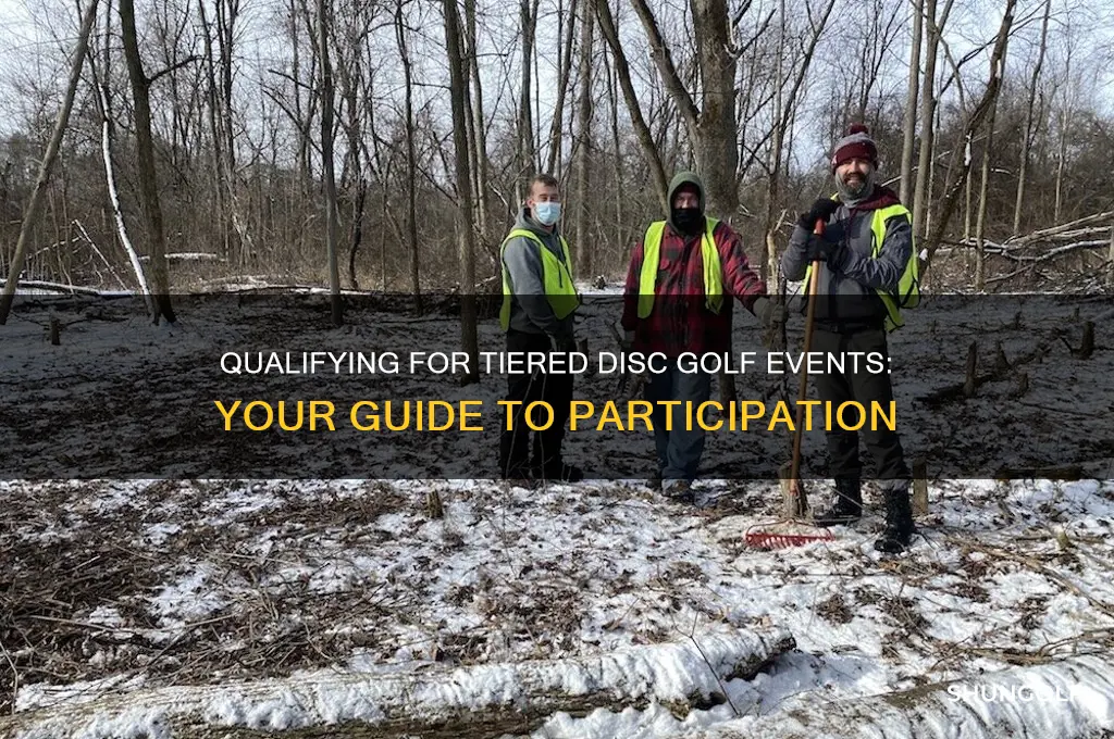 can i play in a tier disc golf event