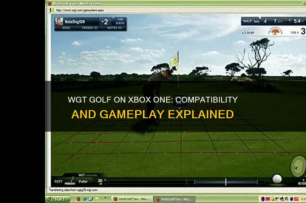 can i play wgt golf on xbox one