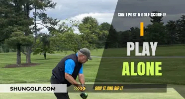 Solo Golf Rounds: Can You Officially Post Your Score When Playing Alone?