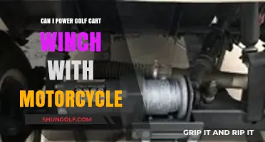 Powering a Golf Cart Winch with a Motorcycle: Is It Possible?