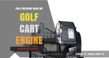 Pressure Washing Your Golf Cart Engine: Safe or Risky?