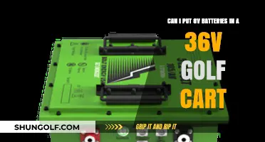 Using 8V Batteries in a 36V Golf Cart: Compatibility and Risks