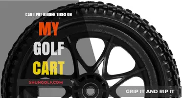 Upgrade Your Golf Cart: Bigger Tires Pros, Cons, and Fit Guide