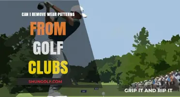 Removing Wear Patterns from Golf Clubs: Is It Possible?