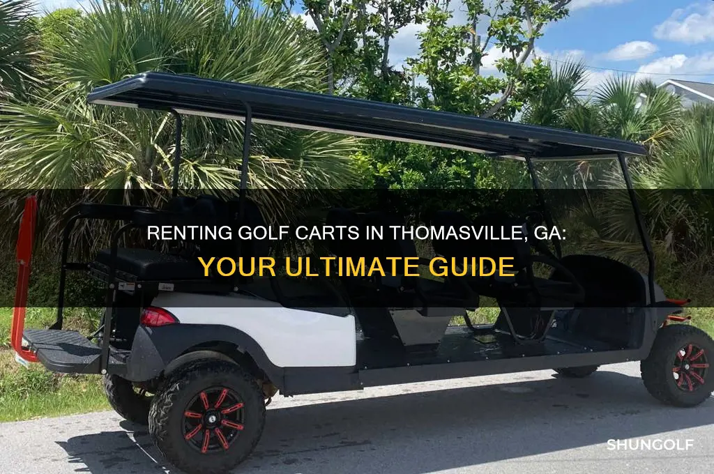 can i rent a golf cart in thomasville ga