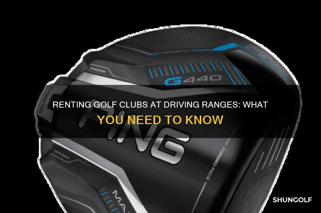 can i rent a golf club at a driving range