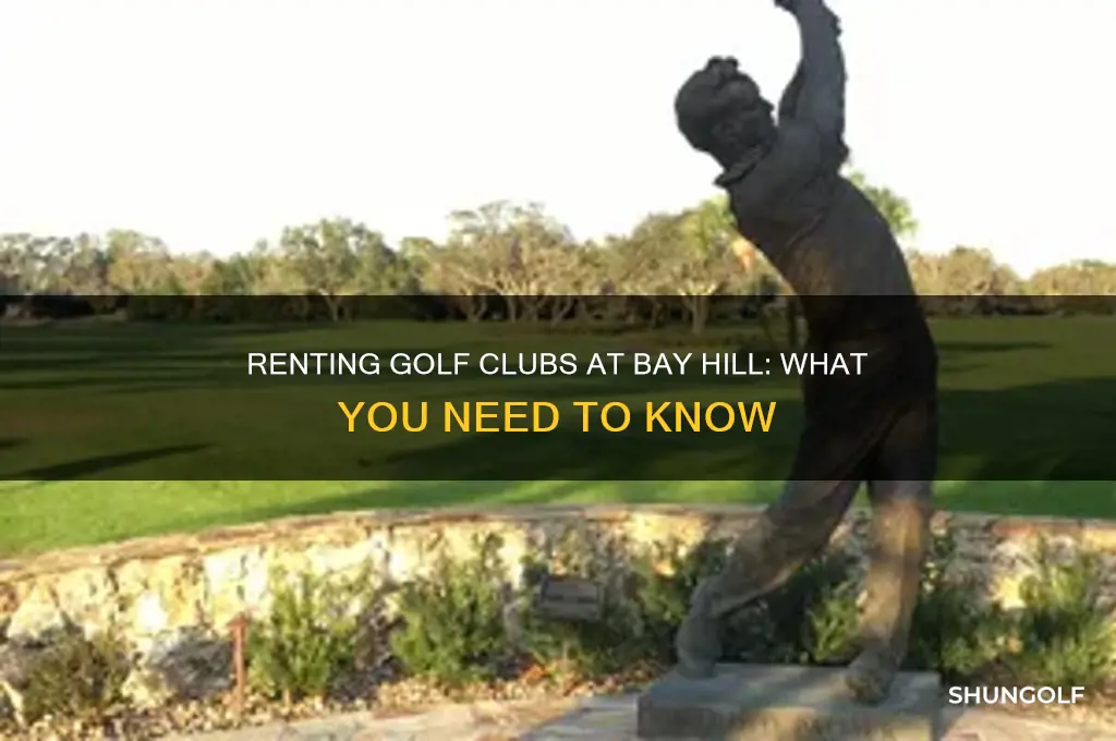 can i rent golf clubs at bay hill golf course