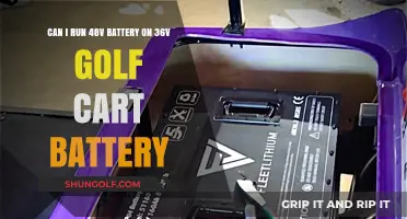 Running 48V Battery on 36V Golf Cart: Compatibility and Risks
