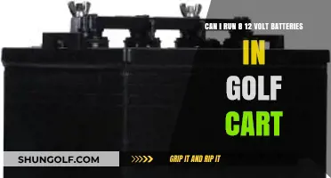Running 8x 12V Batteries in Your Golf Cart: Is It Possible?