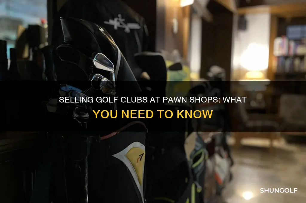 can i sell golf clubs at a pawn shop