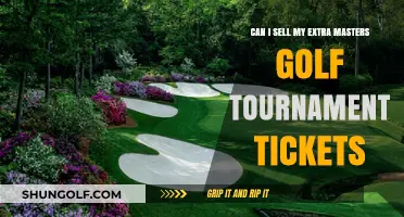 Selling Extra Masters Golf Tournament Tickets: A Comprehensive Guide