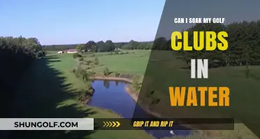 Can You Soak Golf Clubs in Water? Risks and Best Practices