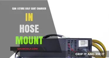 Storing Golf Cart Charger in Hose Mount: Is It Safe and Practical?