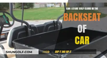 Storing Golf Clubs in Your Car's Backseat: Safe or Risky?