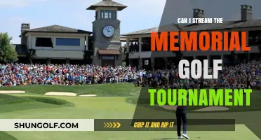 Teeing Off to Remember: Streaming the Memorial Golf Tournament