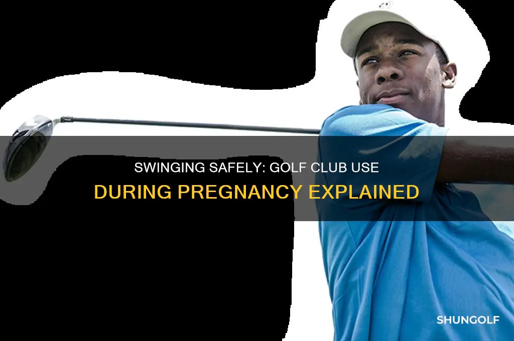 can i swing a golf club while pregnant