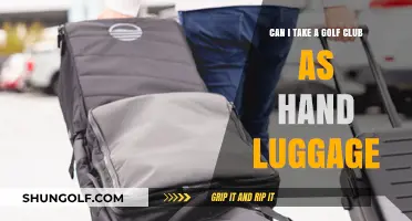 Can Golf Clubs Fly With You? Hand Luggage Rules Explained