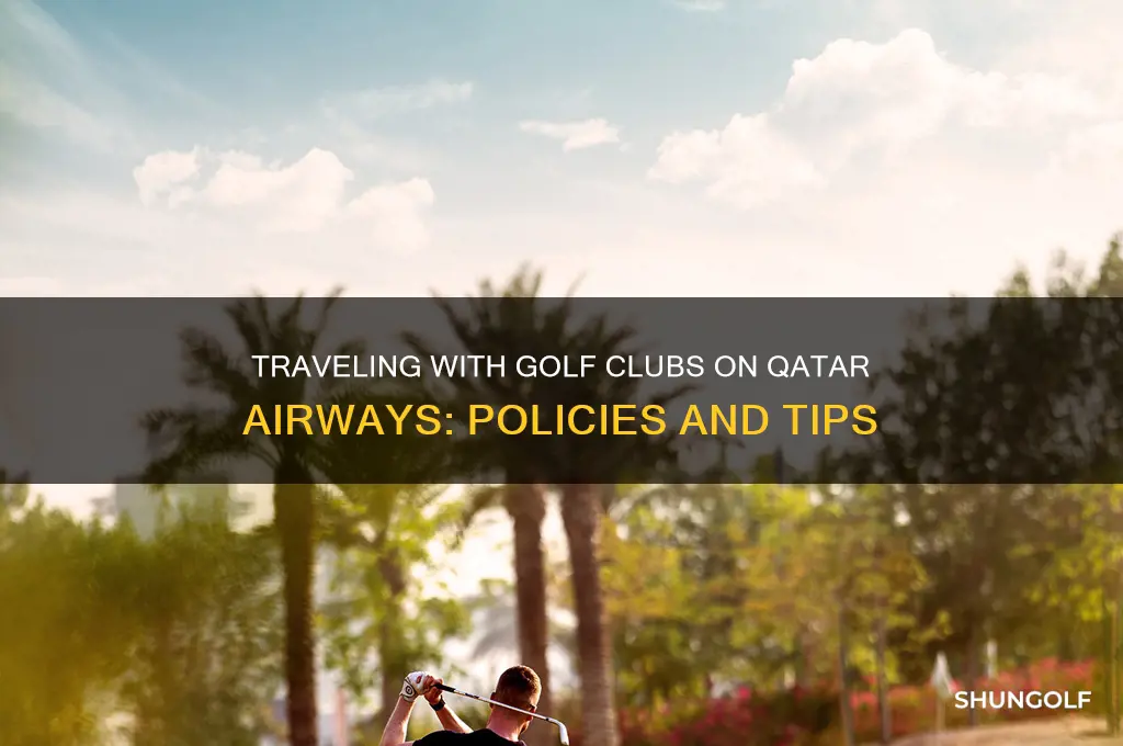 can i take golf clubs on qatar airways