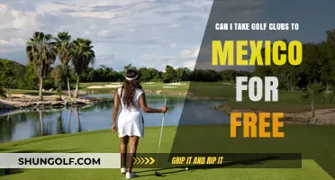Traveling to Mexico with Golf Clubs: Free or Fee?