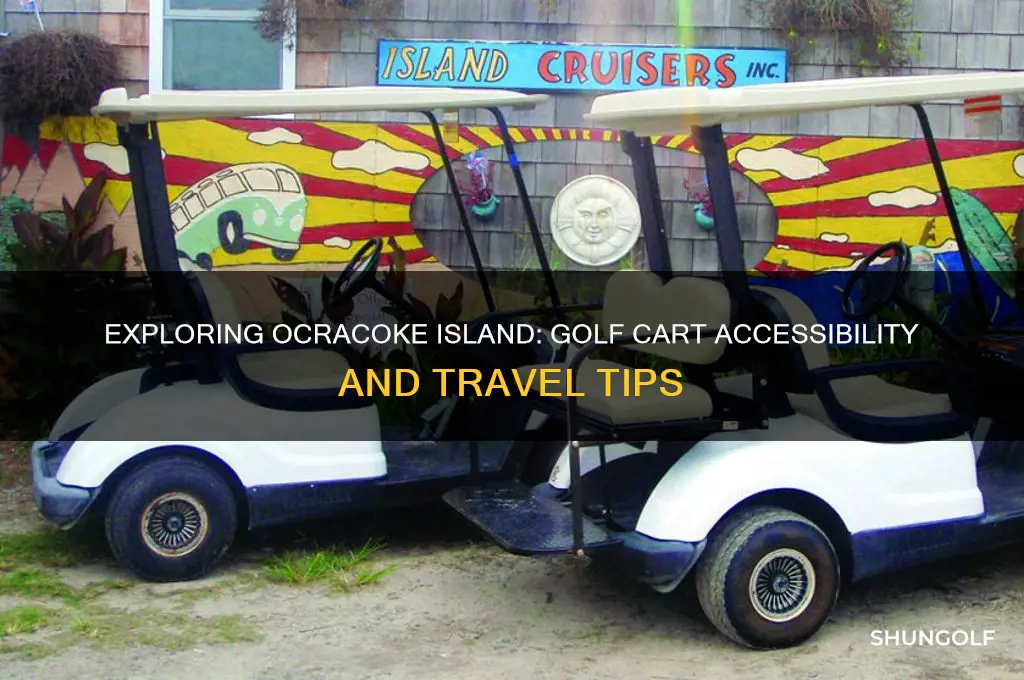 can i take my golf cart to ocracoke island