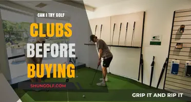 Test Before You Invest: The Benefits of Trying Golf Clubs First