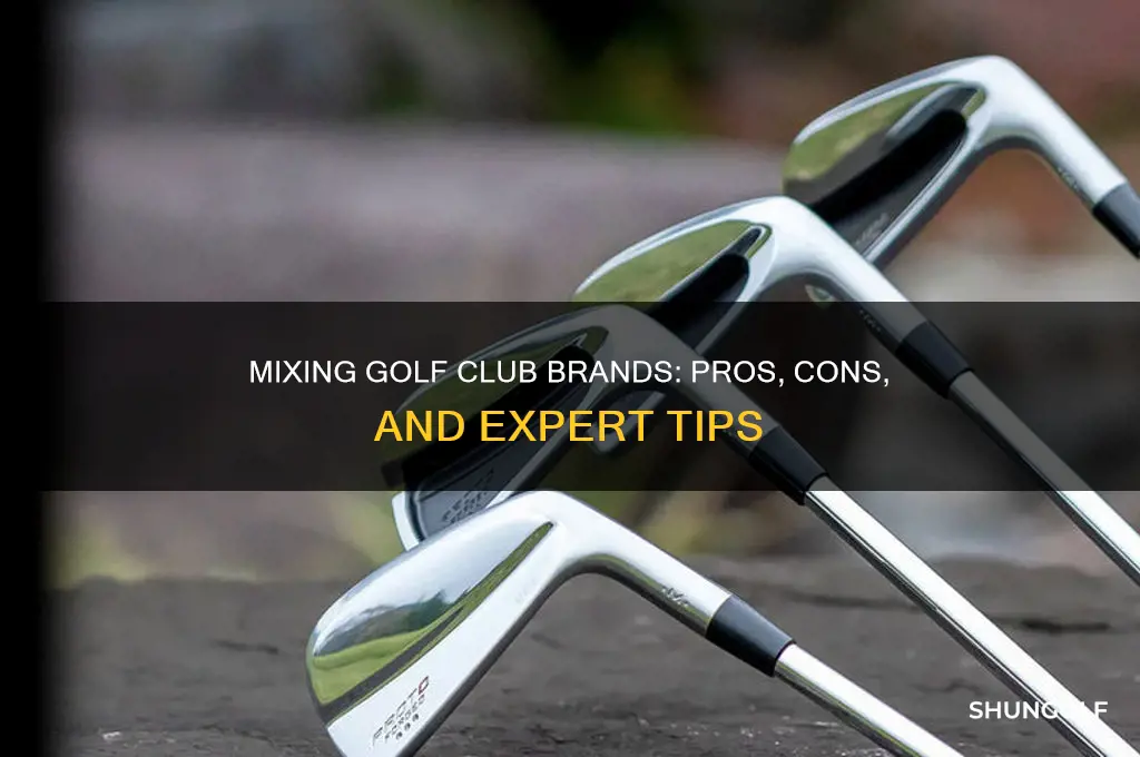 can i use different brand of golf clubs