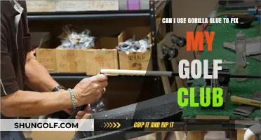 Gorilla Glue for Golf Club Repairs: A Smart Fix or Risky Move?
