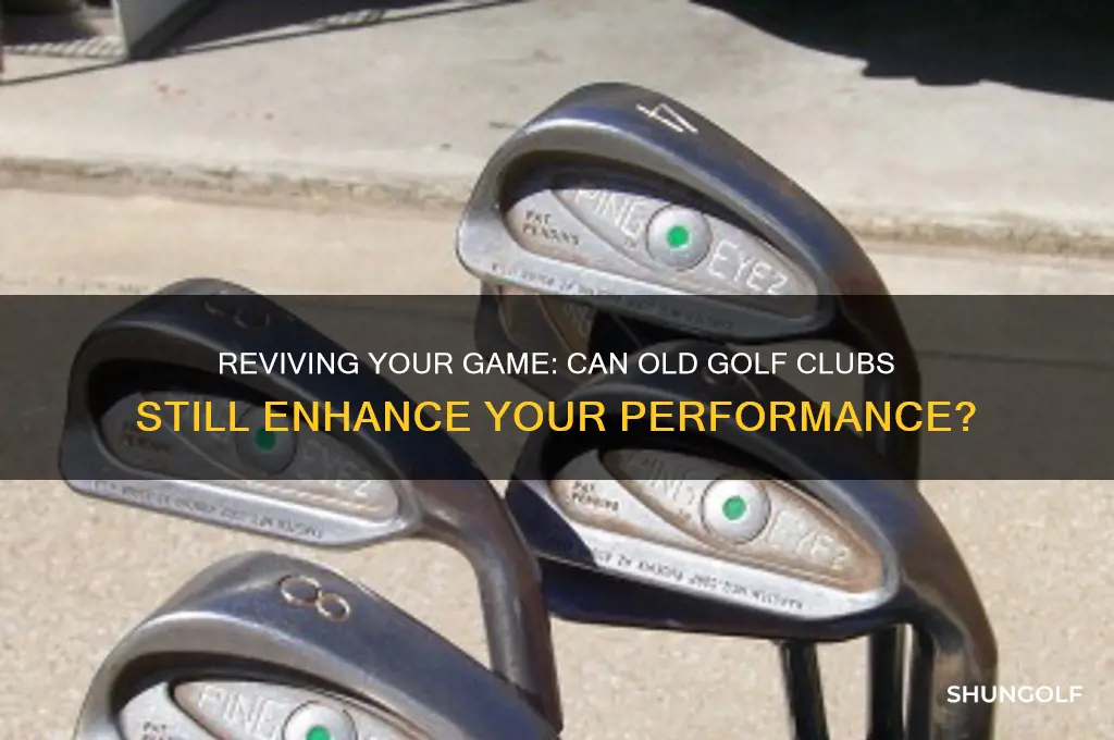 can i use old golf clubs