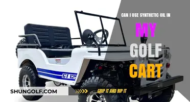Synthetic Oil for Golf Carts: Benefits, Compatibility, and Maintenance Tips