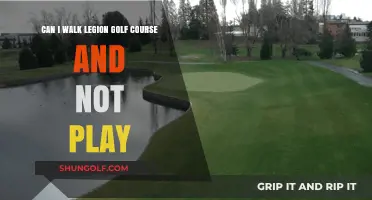 Exploring Legion Golf Course: Walking Without Playing Allowed?