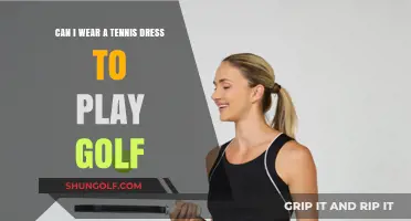Tennis Dress on the Golf Course: Fashionable or Faux Pas?