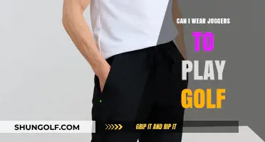 Can Joggers Replace Golf Pants? A Style and Comfort Debate