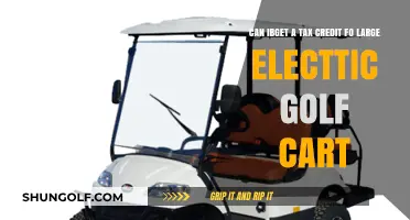 Tax Credits for Large Electric Golf Carts: What You Need to Know