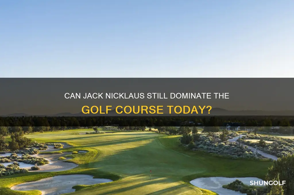 can jack nicklaus still play golf