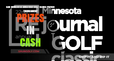 Minnesota Amateur Golf Clubs: Cash Prizes in Tournaments Allowed?