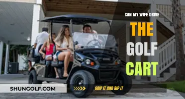 Can My Wife Drive the Golf Cart? Legal Insights and Tips