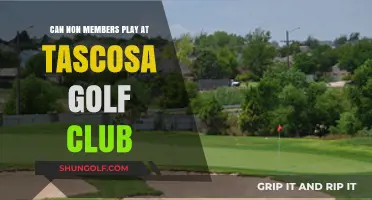 Can Non-Members Tee Off at Tascosa Golf Club?