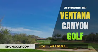 Can Non-Members Tee Off at Ventana Canyon Golf Course?