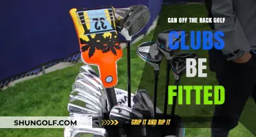 Can Off-the-Rack Golf Clubs Be Fitted for Your Game?