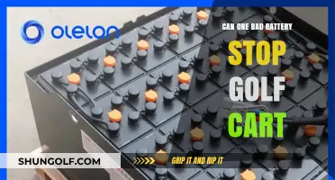 Can a Faulty Battery Halt Your Golf Cart's Performance?