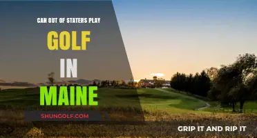 Can Out-of-Staters Tee Off in Maine? Golf Rules Explained