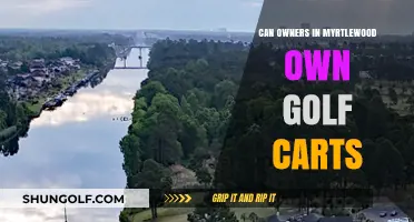 Can Myrtlewood Owners Legally Own and Operate Golf Carts?