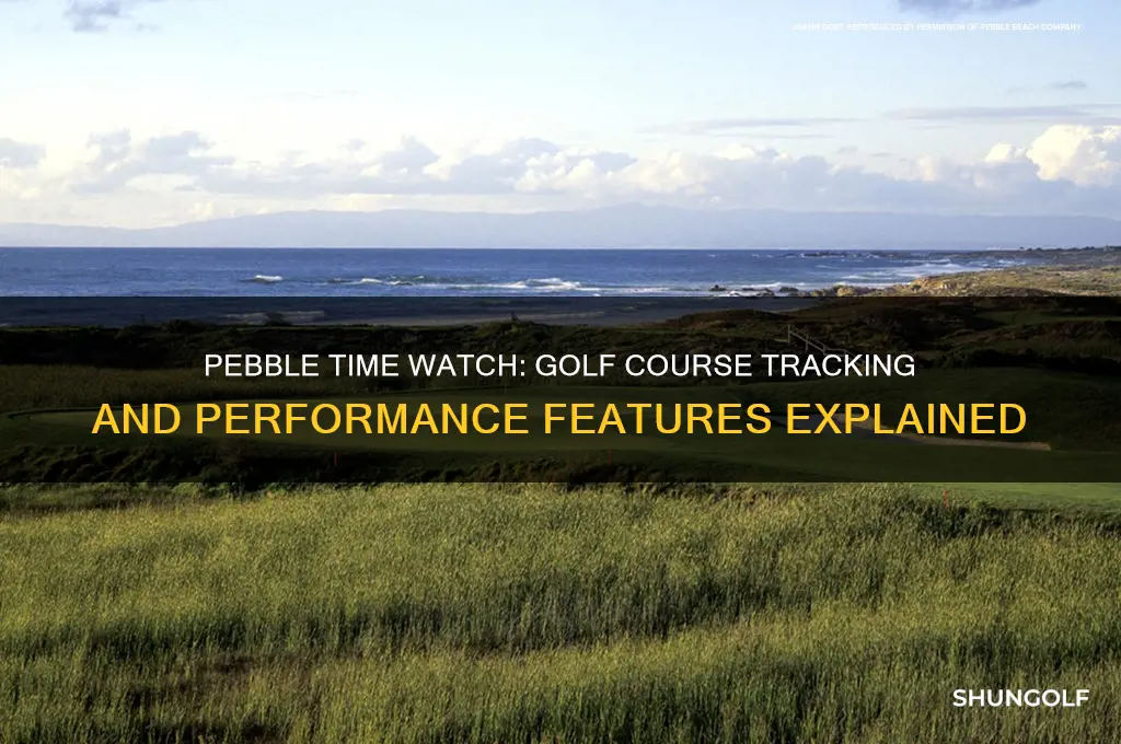can pebble time watch golf course