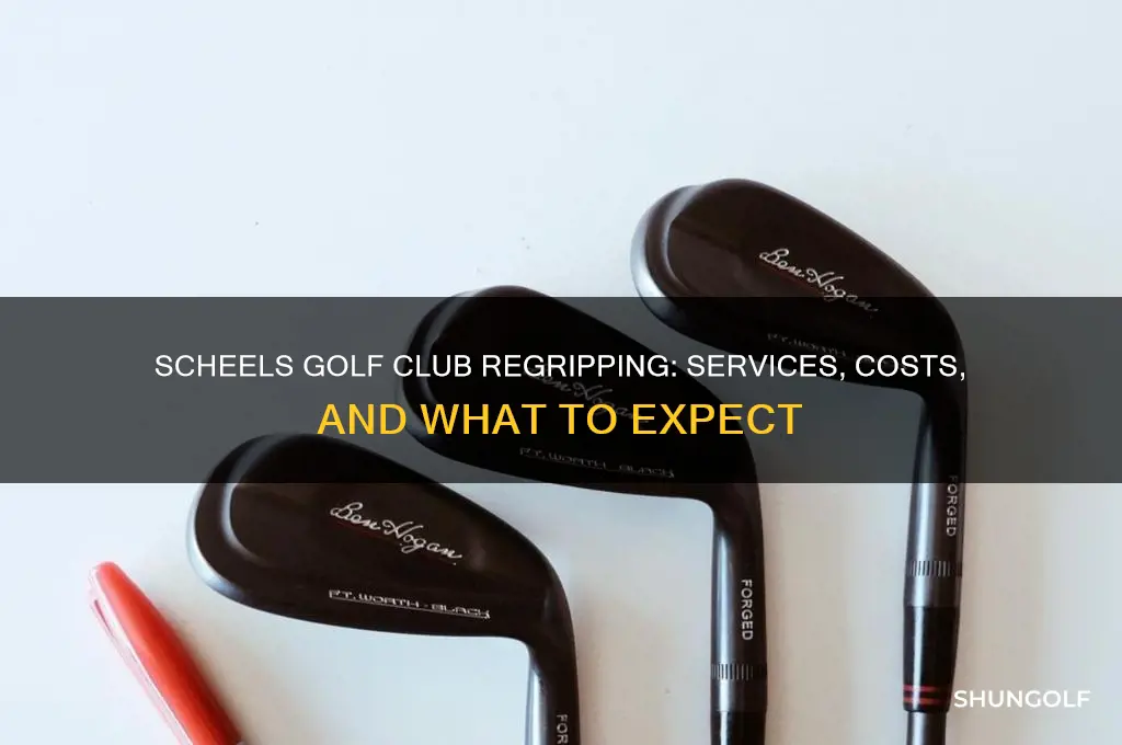 can scheels regrip golf clubs