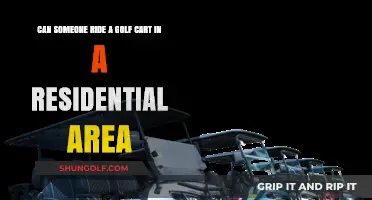 Golf Carts in Neighborhoods: Legal or Not? Residential Riding Rules