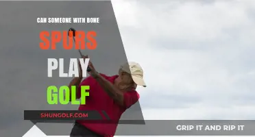 Playing Golf with Bone Spurs: Tips for Comfort and Performance