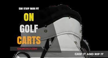Can Staff Bags Fit on Golf Carts? A Practical Guide