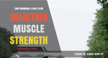 Swinging a Golf Club: Effective Muscle Strength Maintenance?
