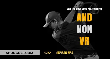 VR vs. Non-VR: Can Golf Club Players Compete Across Realities?